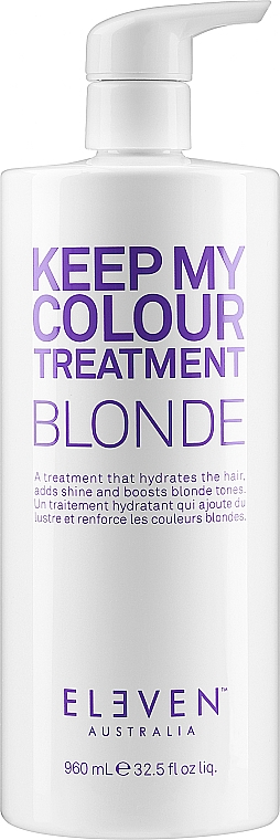Maska do włosów farbowanych - Eleven Australia Keep My Color Treatment Blonde — Zdjęcie N3