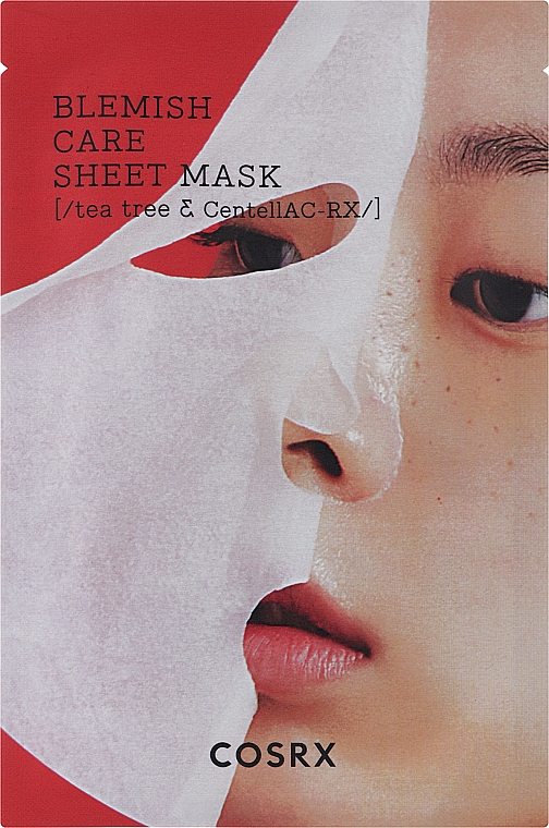 Maska w płachcie do skóry problematycznej - Cosrx AC Collection Blemish Care Sheet Mask — Zdjęcie N1