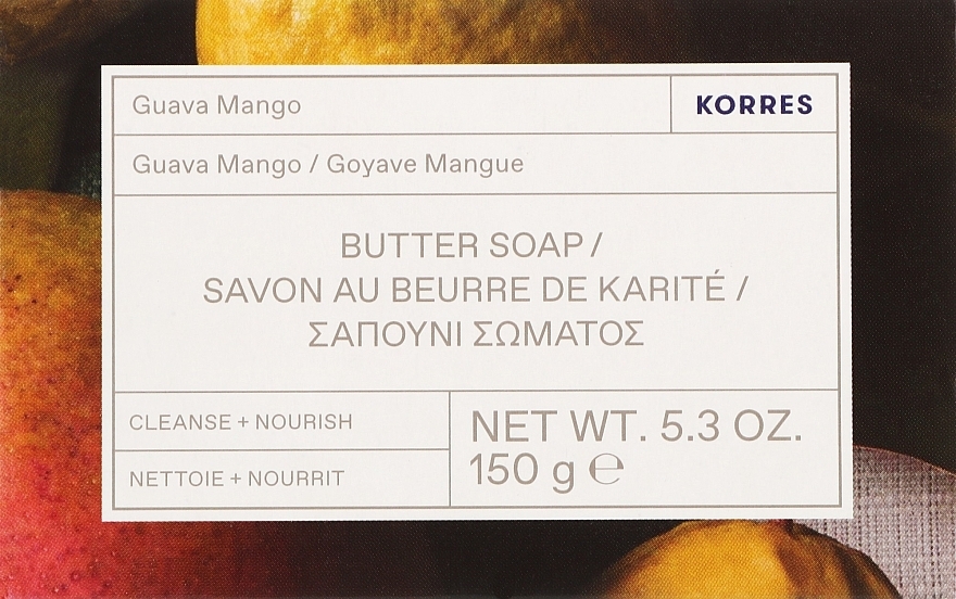 Mydło - Korres Guava Mango Butter Soap — Zdjęcie N1