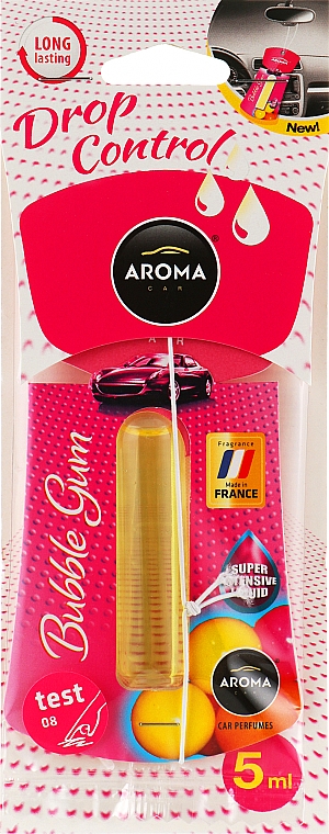 Odświeżacz do samochodu Guma do żucia - Aroma Car Drop Control Bubble Gum — Zdjęcie N1