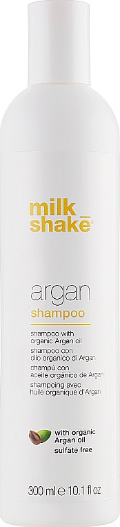 Arganowy szampon do wszystkich rodzajów włosów - Milk Shake Argan Oil Shampoo — Zdjęcie N1