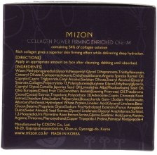 Ujędrniający krem z kolagenem - Mizon Intensive Firming Solution Collagen Power Firming Enriched Cream — Zdjęcie N3
