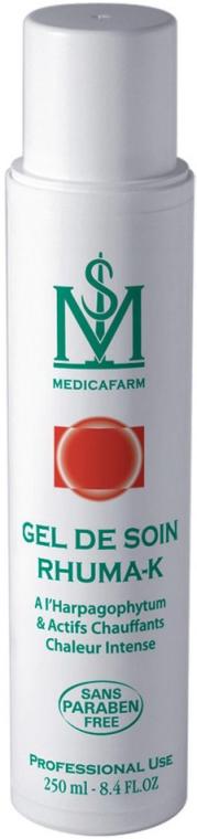 Żel do masażu leczniczego Intensywne rozgrzanie - Medicafarm Body Care Gel De Soin Rhuma-K — Zdjęcie N1