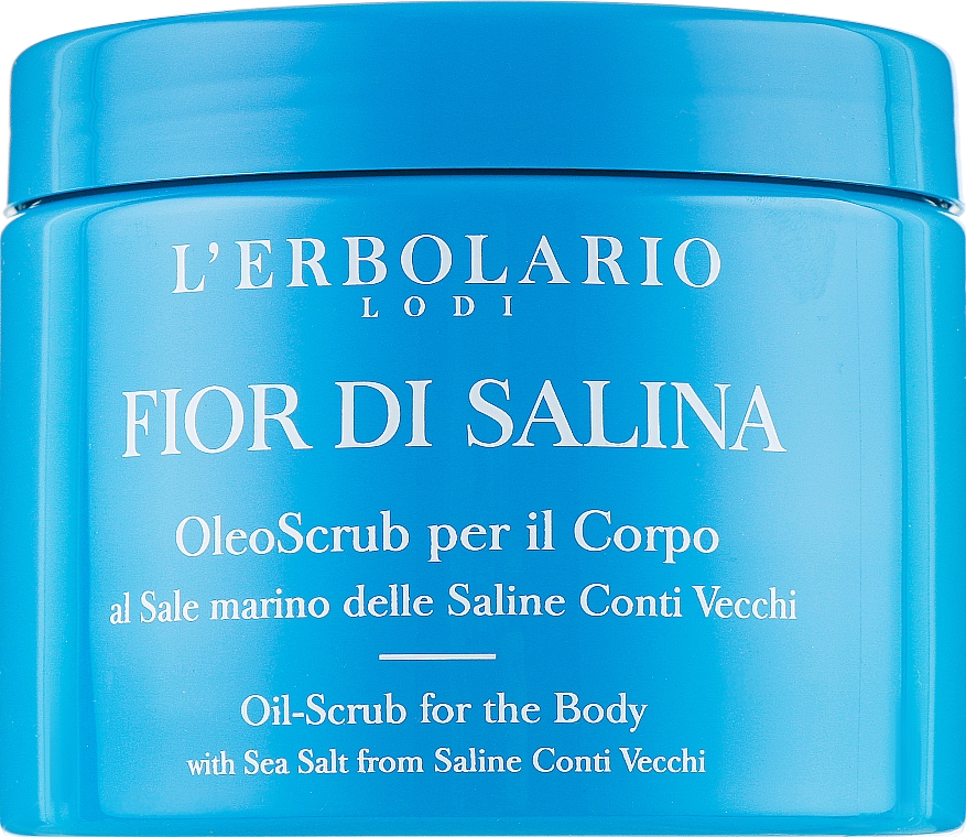 Gruboziarnisty peeling solny do ciała - L'Erbolario Fior Di Salina Body Scrub — Zdjęcie N1