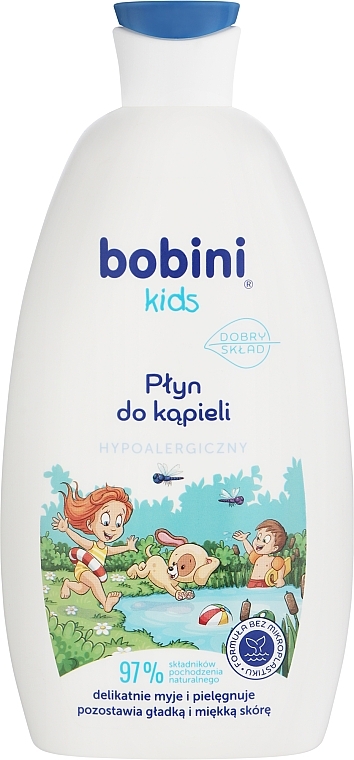 Hipoalergiczna pianka do kąpieli - Bobini Kids Bubble Bath Hypoallergenic — Zdjęcie N1