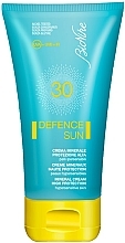 Mineralny krem przeciwsłoneczny do twarzy i ciała SPF 30 - BioNike Defence Sun Mineral Cream SPF30 — Zdjęcie N1