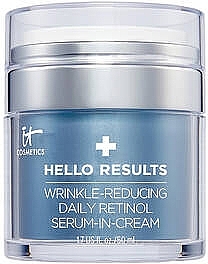 Kremowe serum przeciwstarzeniowe z retinolem - It Cosmetics Hello Results Wrinkle-Reducing Daily Retinol Serum-in-Cream — Zdjęcie N1