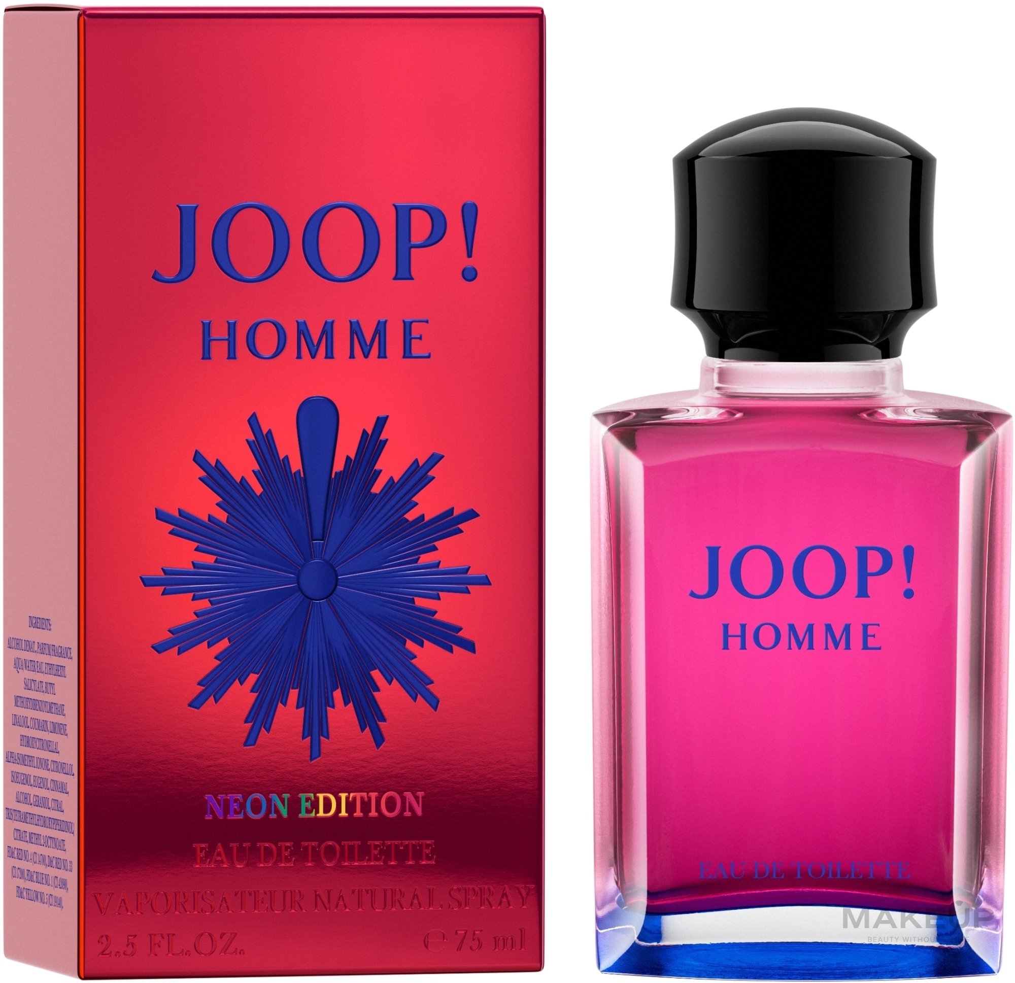 Joop! Homme Neon Edition - Woda toaletowa — Zdjęcie 75 ml