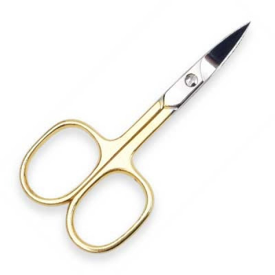 Nożyczki do paznokci, 70273 - Top Choice Nail Scissors Silver-Gold — фото N1