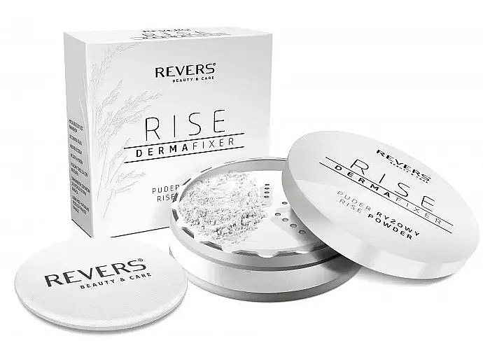 Puder ryżowy utrwalający makijaż - Revers Rise Powder Derma Fixer — Zdjęcie N1