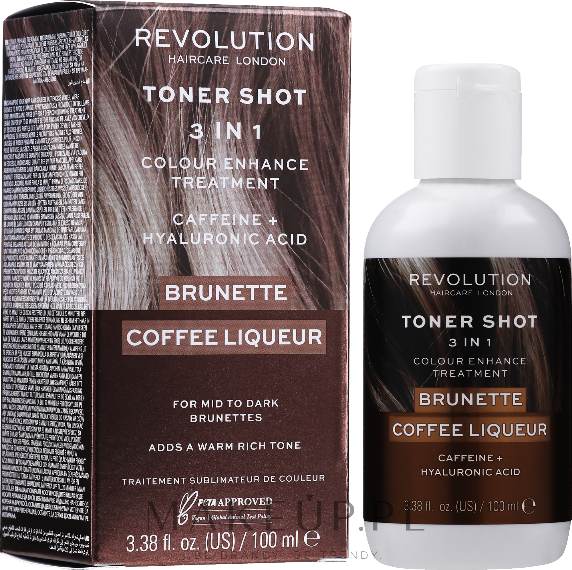 Toner do włosów - Makeup Revolution Hair Care Toner Shot — Zdjęcie Brunette Coffee Ligueur
