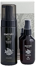 Kup Zestaw - Meraki Mini Giftbox Bath and Oil (soap/150ml + oil/95ml)
