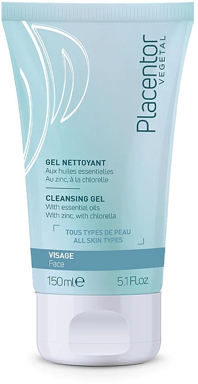 Żel do mycia twarzy z cynkiem - Placentor Vegetal Cleansing Gel — Zdjęcie N3
