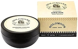 Krem do golenia Gorzki migdał - Solomon's Shaving Cream Bitter Almond — Zdjęcie N1