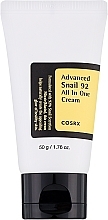 Uniwersalny krem ze śluzem ślimaka - COSRX Advanced Snail 92 All In One Cream (tuba) — Zdjęcie N1