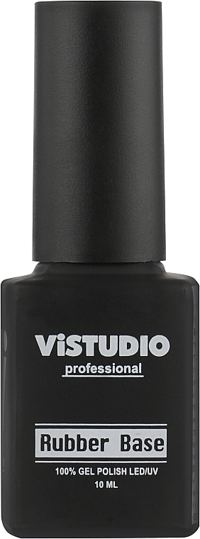 Baza pod lakier hybrydowy - ViSTUDIO Nail Professional Rubber Base — Zdjęcie N1