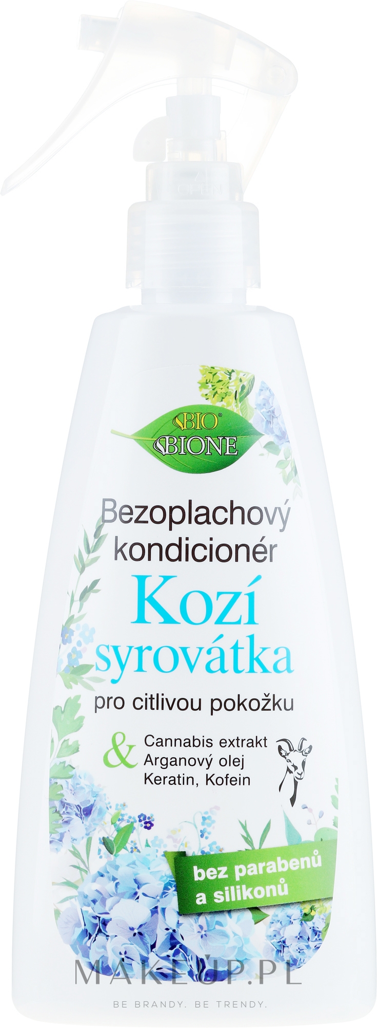 Odżywka do włosów z kozim mlekiem bez spłukiwania - Bione Cosmetics Goat Milk Leave In Conditioner — Zdjęcie 260 ml