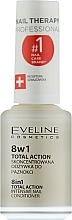 Kup PRZECENA!  Skoncentrowana odżywka do paznokci 8 w 1 - Eveline Cosmetics Nail Therapy Professional Total Action  *
