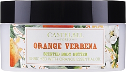 Masło do ciała z olejem z nasion konopi i CBD - Castelbel Smoothies Orange Verbena Body Butter  — Zdjęcie N1