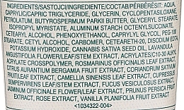 Kojący balsam do rąk i ciała z olejem konopnym - Avon Cannabis Sativa Oil — Zdjęcie N3