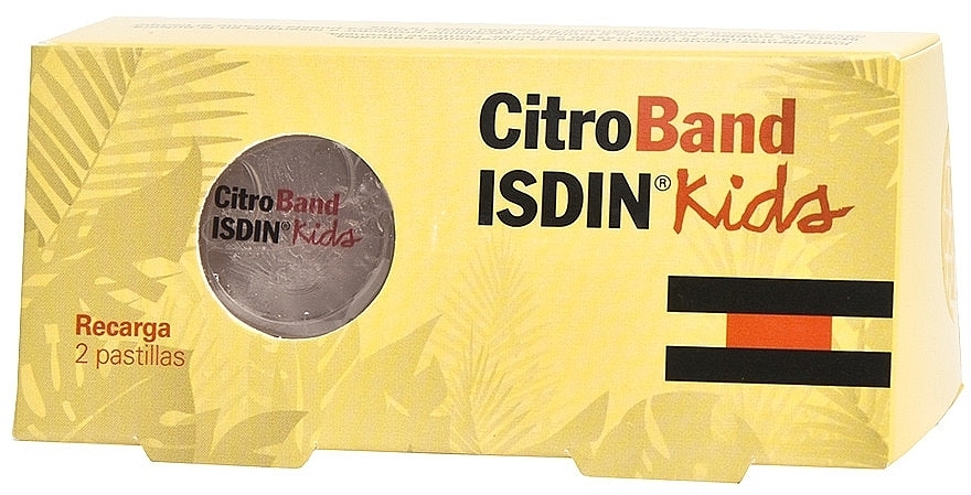 PRZECENA! Wymienne wkłady do opasek odstraszających komary dla dzieci - Isdin Citroband Kids Refills * — Zdjęcie N1