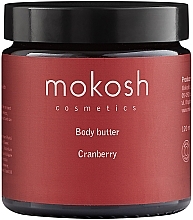 Masło do ciała Żurawina - Mokosh Cosmetics — Zdjęcie N1