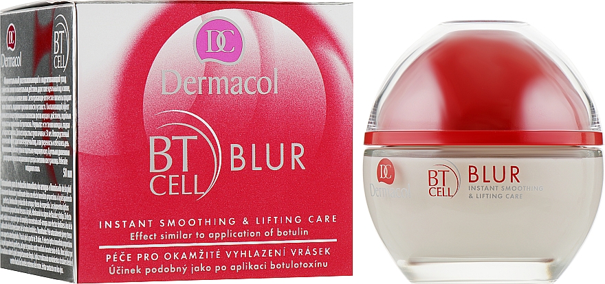 Krem do twarzy na dzień - Dermacol BT Cell Blur Instant Smoothing & Lifting Care