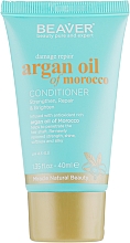 Kup Odżywka do włosów zniszczonych z olejkiem arganowym - Beaver Professional Damage Repair Argan Oil of Morocco Conditioner (mini)