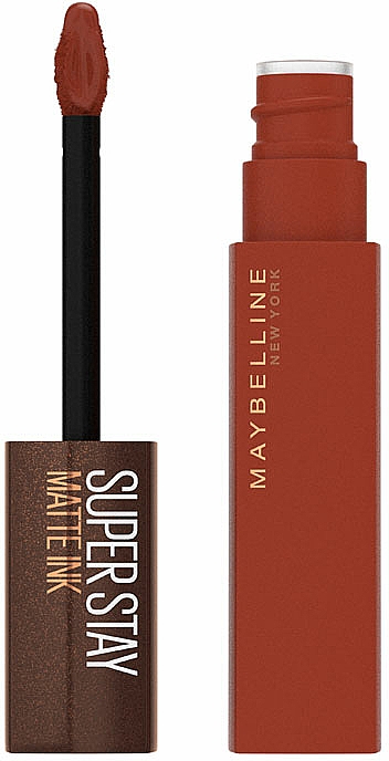Płynna matowa pomadka do ust - Maybelline New York Super Stay Matte Ink Coffee Edition Liquid Lipstick — Zdjęcie N1
