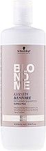 Kup Odbudowujący szampon keratynowy bez sulfatów do włosów blond - Schwarzkopf Professional Blondme Keratin Restore Bonding Shampoo