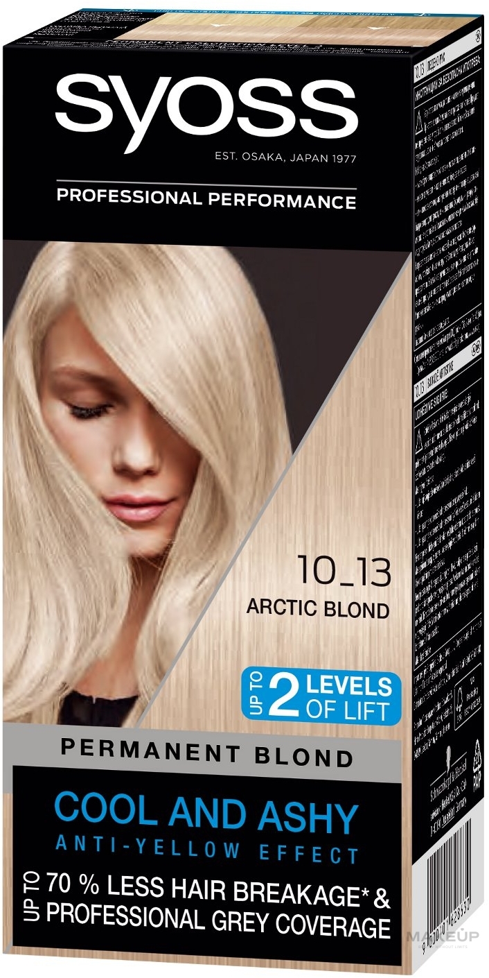 PRZECENA! Farba do włosów - Syoss Permanent Coloration * — Zdjęcie 10-13 - Arctic Blond