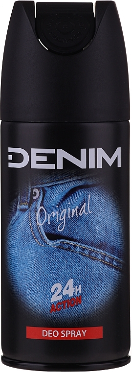 PRZECENA! Denim Original - Zestaw (ash/lot 100 ml + deo/spray 150 ml + sh/gel 250 ml) * — Zdjęcie N3