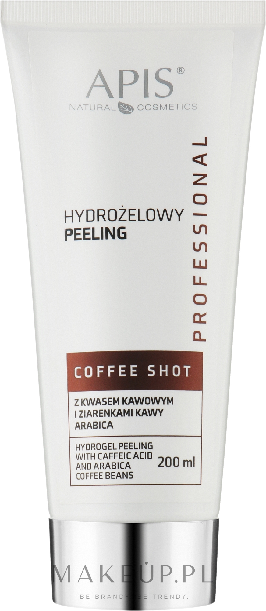 Rewitalizujący hydrożelowy peeling do twarzy - APIS Professional Coffee Shot Hydrogel Peeling — Zdjęcie 200 ml
