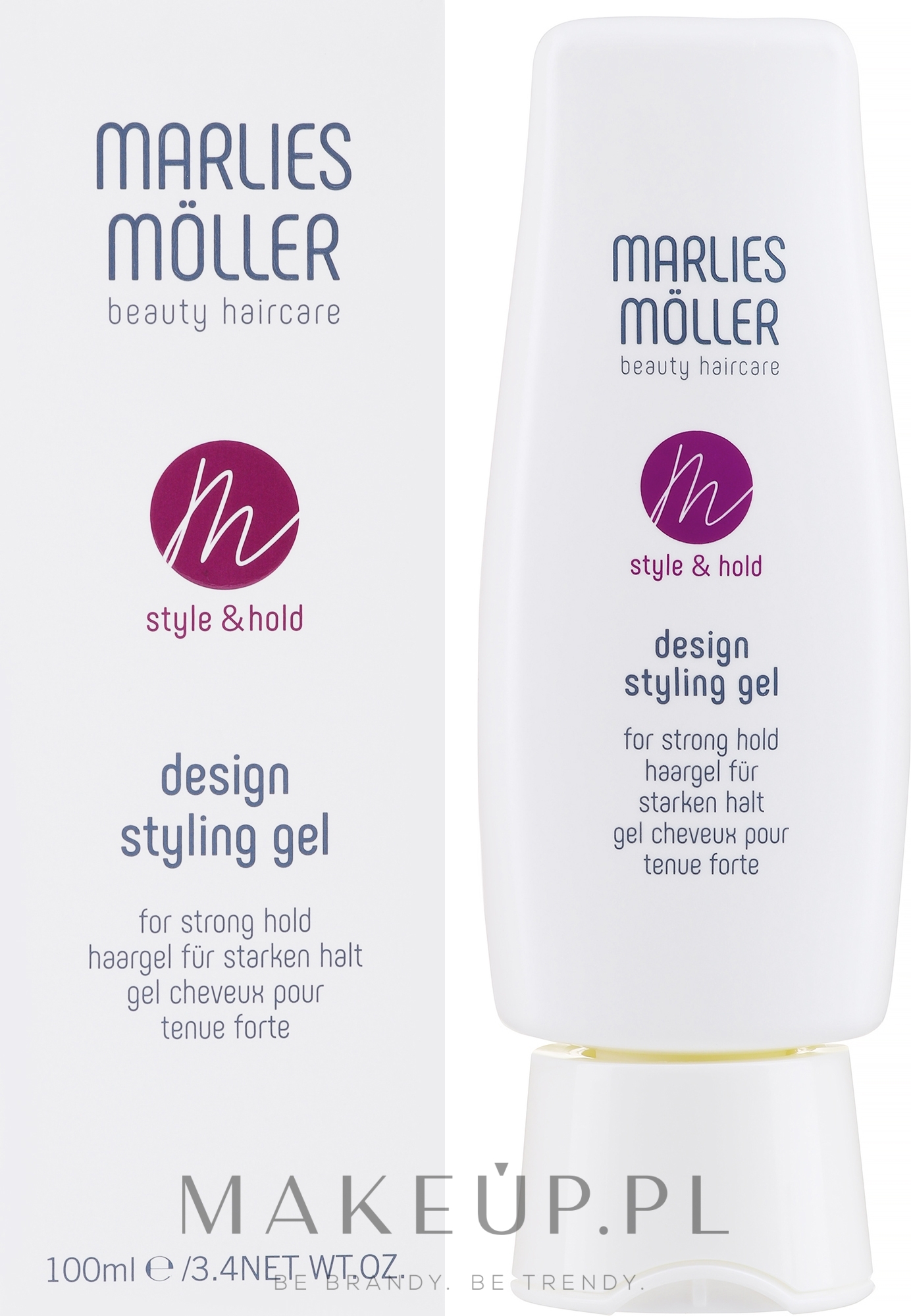 Żel do kreatywnej stylizacji włosów - Marlies Moller Design Styling Gel — Zdjęcie 100 ml