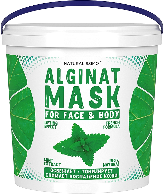 Maska alginianowa z miętą - Naturalissimo Mint Alginat Mask — Zdjęcie N3