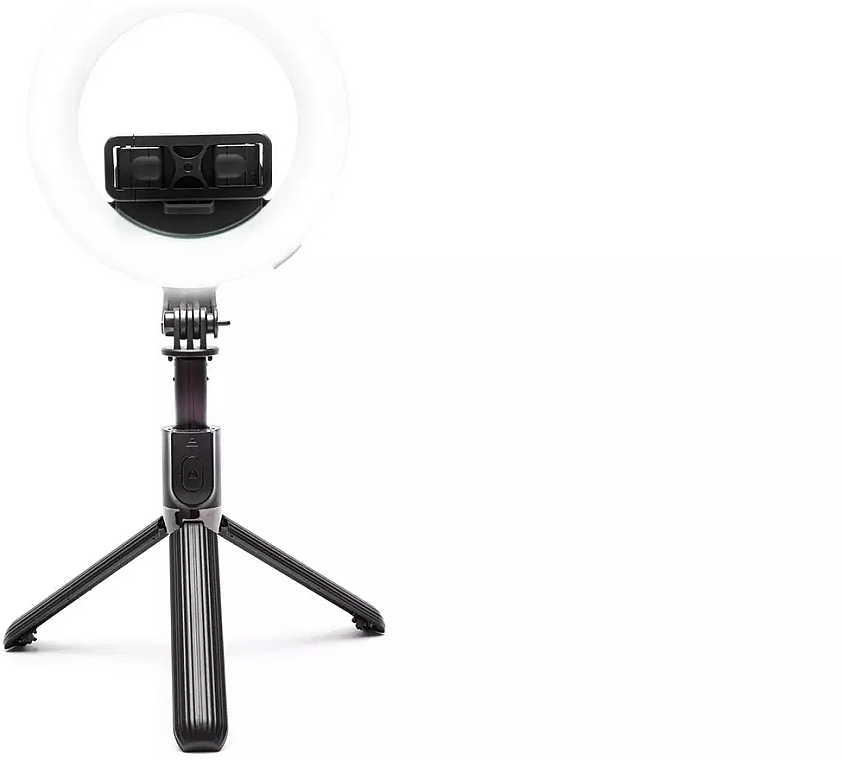 lampa pierścieniowa - Rio-Beauty Vlogging Tripod Ring Light — Zdjęcie N1