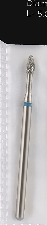 Frez diamentowy, kropla, 2,3 mm, niebieski - Head The Beauty Tools — Zdjęcie N1
