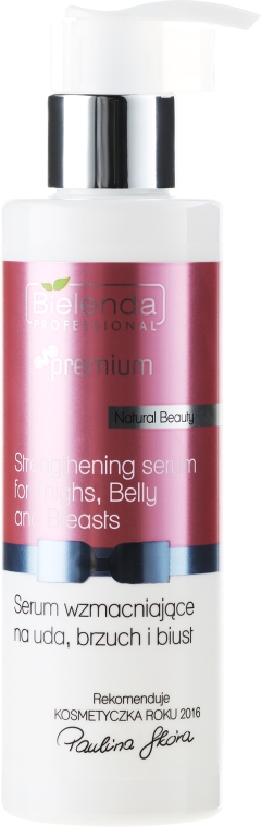 Serum wzmacniające na uda, brzuch i biust - Bielenda Professional Natural Beauty Body Serum — Zdjęcie N1