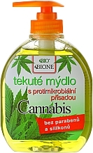 Kup PRZECENA! Mydło w płynie do rąk z olejem konopnym - Bione Cosmetics Cannabis Liquid Hand Wash *