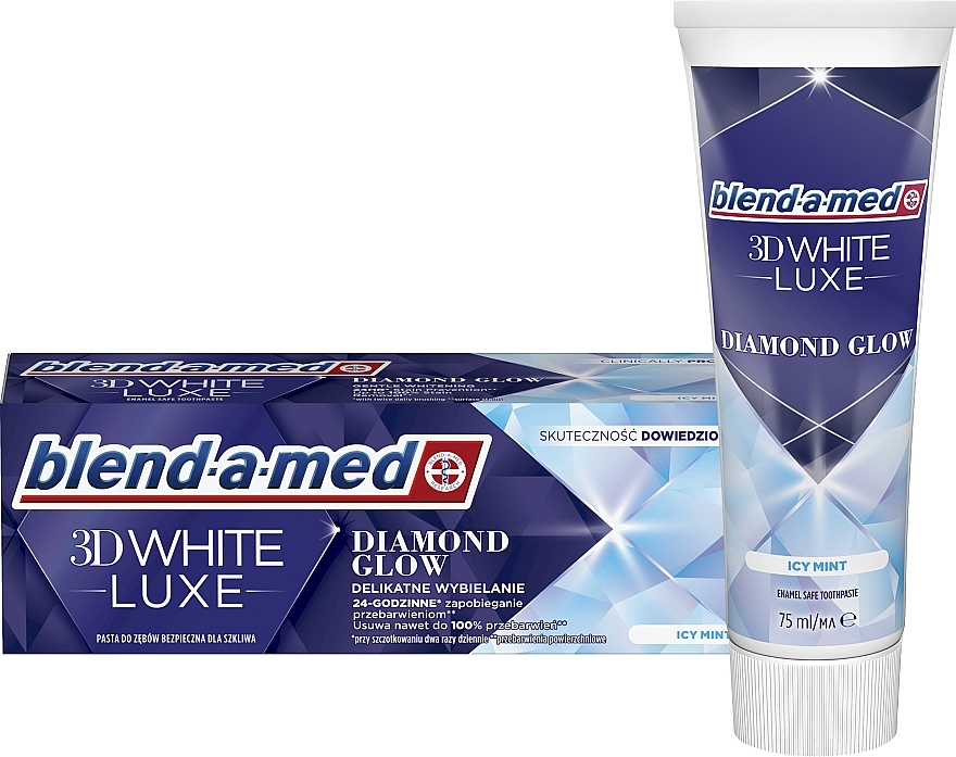 Pasta do zębów - Blend-A-Med 3D White Luxe 3D White Luxe Diamond Glow — Zdjęcie N1