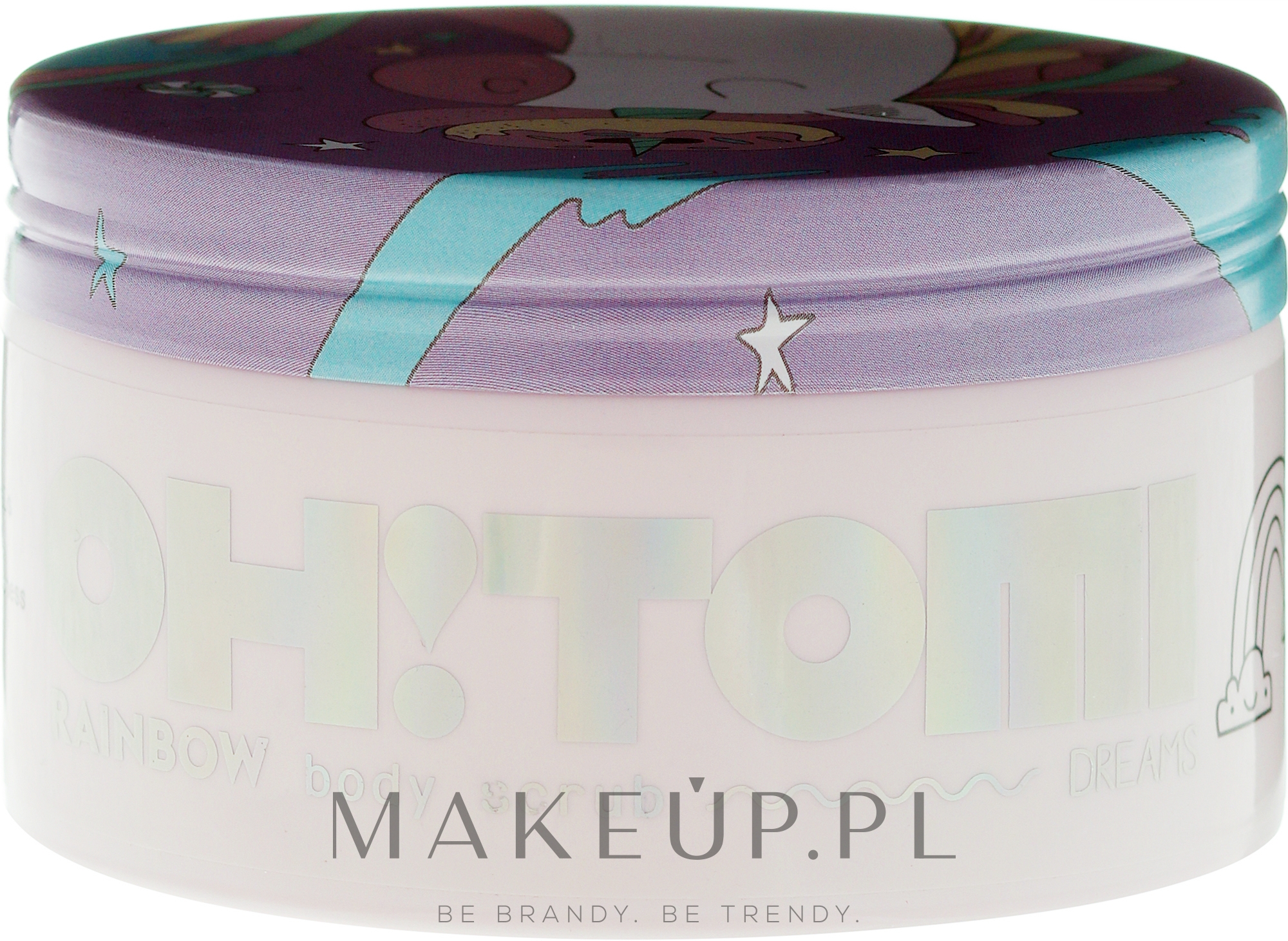 Peeling do ciała Tęcza - Oh!Tomi Dreams Rainbow Body Scrub — Zdjęcie 250 g