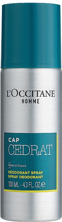 L'Occitane L’Homme Cologne Cedrat - Perfumowany dezodorant w sprayu — Zdjęcie N1