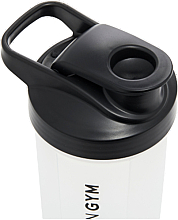Shaker, 700 ml, czarny - Revolution Gym Shake It Protein Shaker Black — Zdjęcie N2