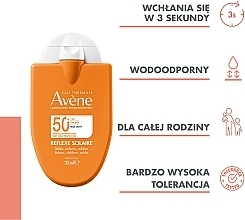 Woda termalna - Avene Protection Solaire Eau Thermale SPF 50+ — Zdjęcie N5