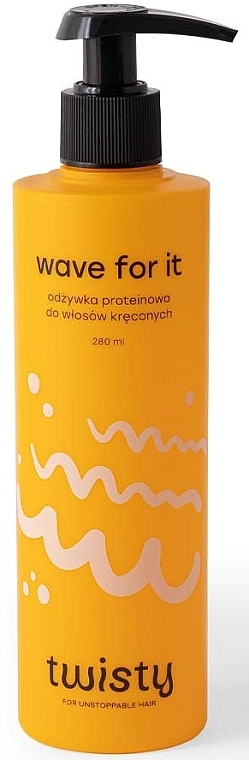 Odżywka proteinowa do loków - Twisty Wave For It — Zdjęcie N1