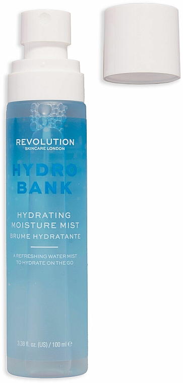 Mgiełka nawilżająca do twarzy - Revolution Skincare Hydro Bank Hydrating Moisture Mist — Zdjęcie N2