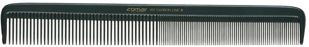 Grzebień Carbon Profi Line do precyzyjnego strzyżenia, 22 cm - Comair — Zdjęcie N1