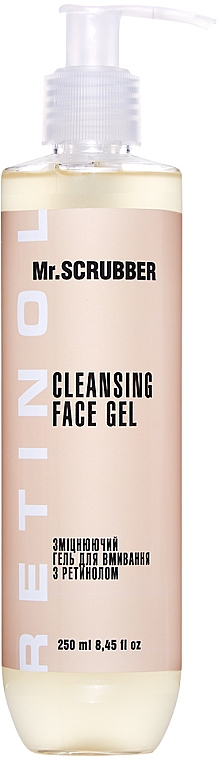 Ujędrniający żel do mycia twarzy z retinolem - Mr.Scrubber Face ID. Retinol Cleansing Face Gel — Zdjęcie N1