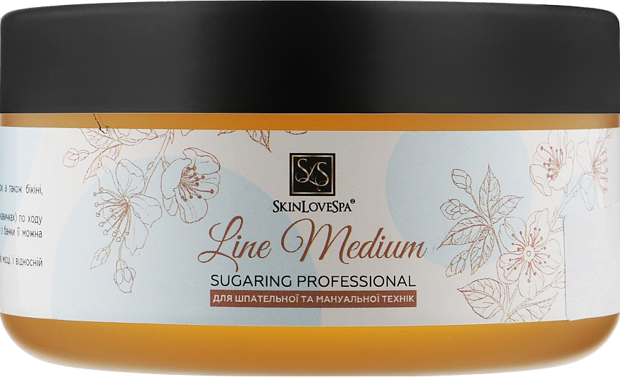 Pasta cukrowa do depilacji, średnia - SkinLoveSpa Sugaring Professional Line Medium — Zdjęcie N1