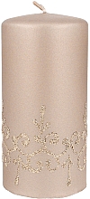 Kup Świeca dekoracyjna, 7x14 cm, szampańska - Artman Tiffany Candle